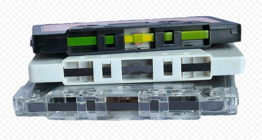 Audio Cassette PNG Background Image
