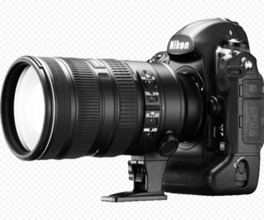 Digital SLR Camera PNG Transparent Picture