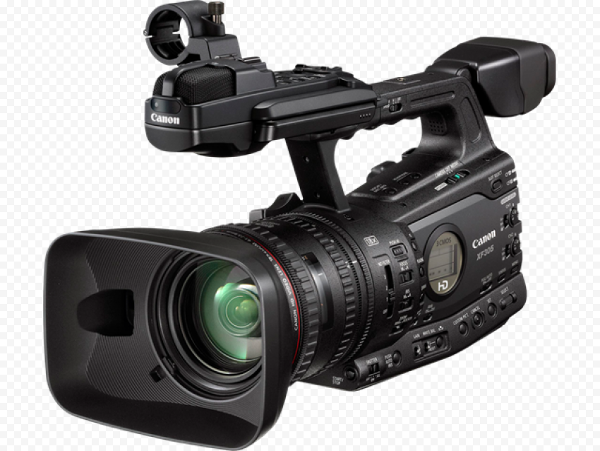 Professional Video Camera PNG HD