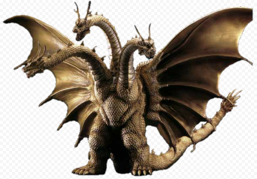 Cretaceous King Ghidorah PNG Transparent Image