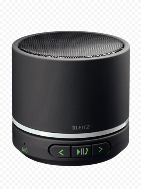 Black Bluetooth Speaker PNG Pic