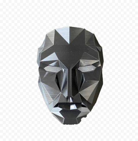 Squid Game Black Mask PNG HD