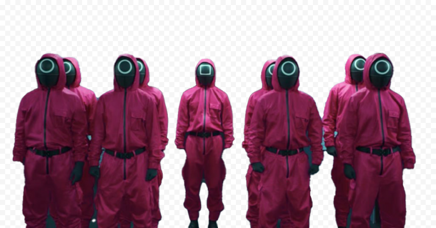 Squid Game Cool Mask PNG