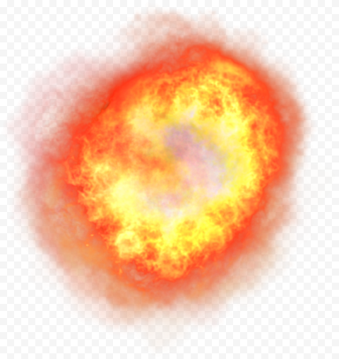 Burning Fireball PNG
