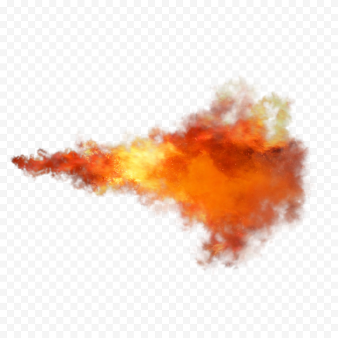 Burning Smoke Fireball PNG