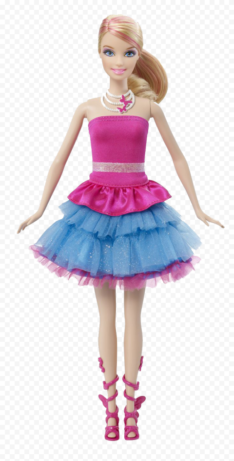 Barbie Doll Smiling PNG