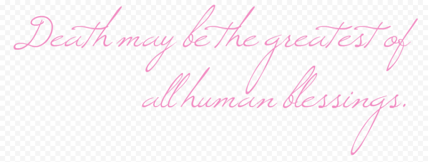 Death Quotes PNG Image