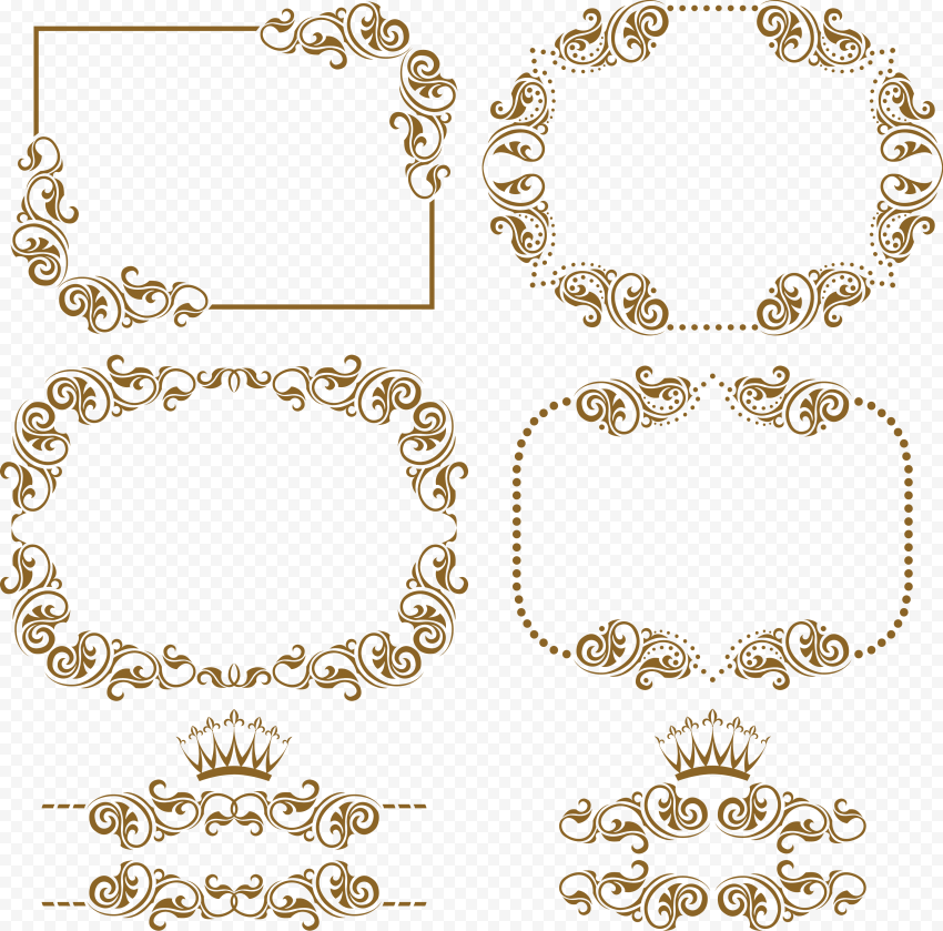 Pattern Border Download PNG Image
