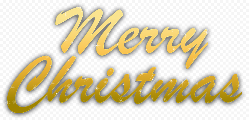 Christmas Text PNG HD