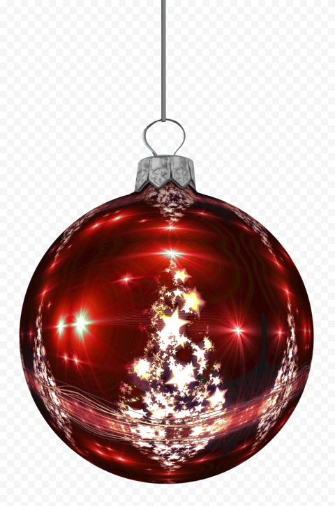 Colorful Christmas Bauble PNG HD