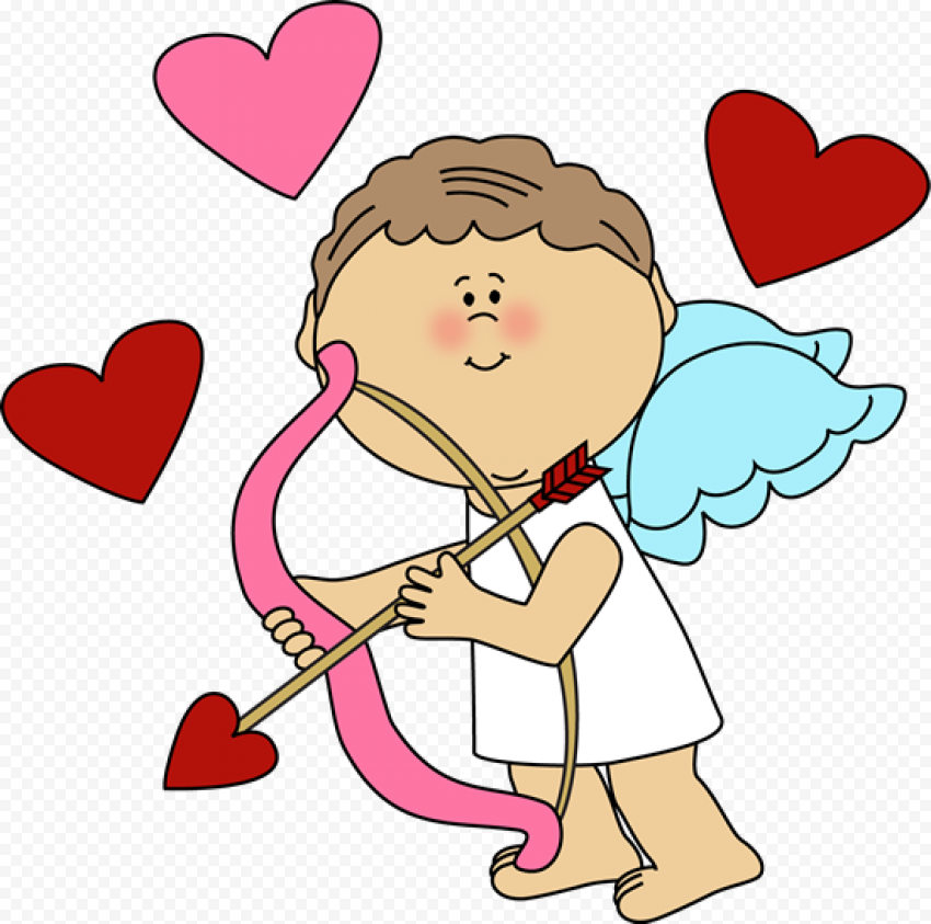 Angel Valentines Day Cupid PNG File