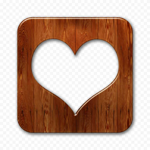 Love Wood Transparent Background