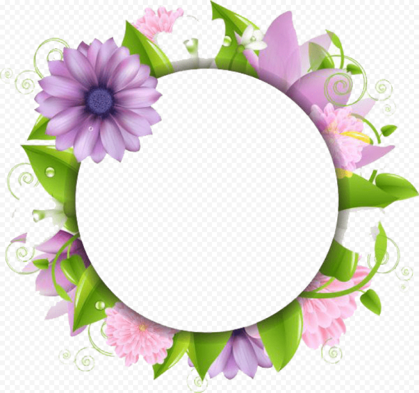 flowers borders picture 600x561