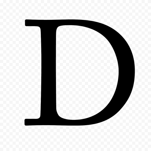 Letter, letter D, white, text, rectangle