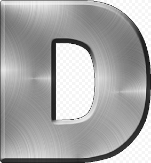 D Alphabet PNG