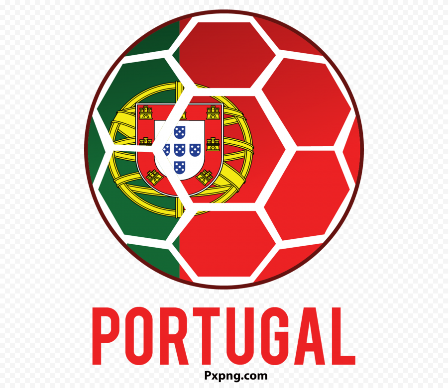 HD Flag Portugal in football PNG