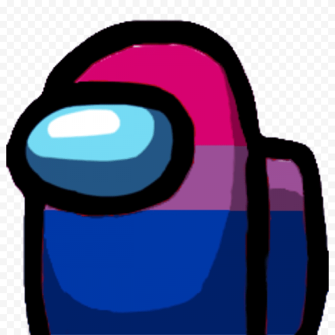 Three colors  pink, lilac and blue among us free