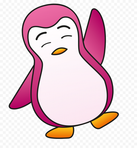 Cute Penguin PNG Pic