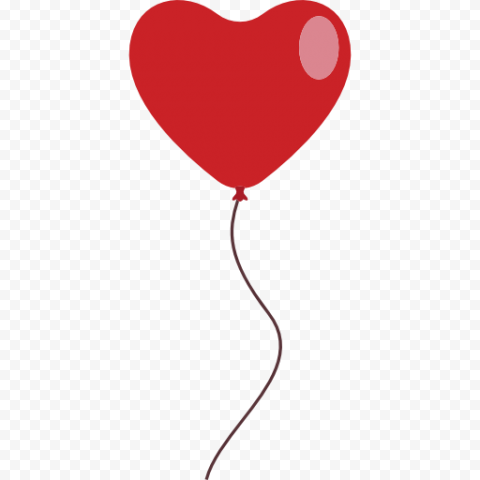 Heart Balloon PNG Image