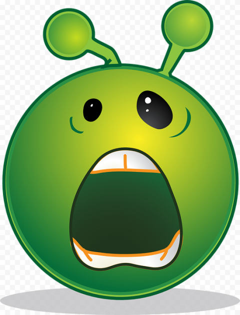 Crazy Alien Transparent PNG