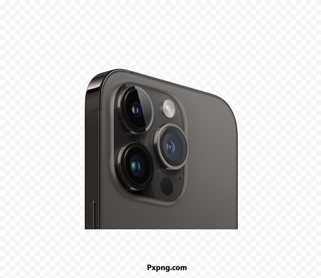 Download Camera iPhone 14 Pro Or Pro Max Balck No Background PNG
