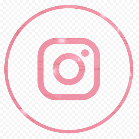 HD Pink Aesthetic Outline Circular Insta Instagram Logo Icon PNG   2000x2000 min