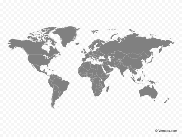 World Map High Resolution Flag Free PNG
