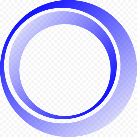CIRCLE BLUE SHADOW PNG CLIPART