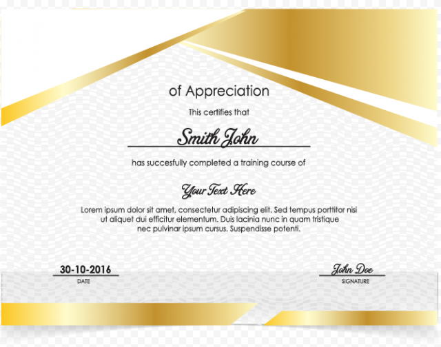Blue and gold certificate, Certification Akademickxfd certifikxe1t, Gold Certification, gold Coin, text, gold png