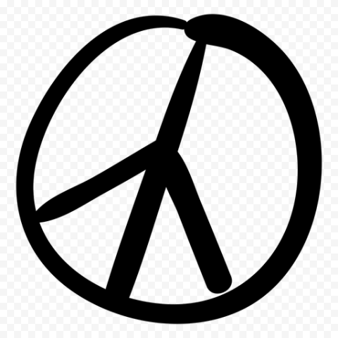 Peace Symbol Transparent Background