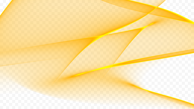 Yellow Wave PNG Photo