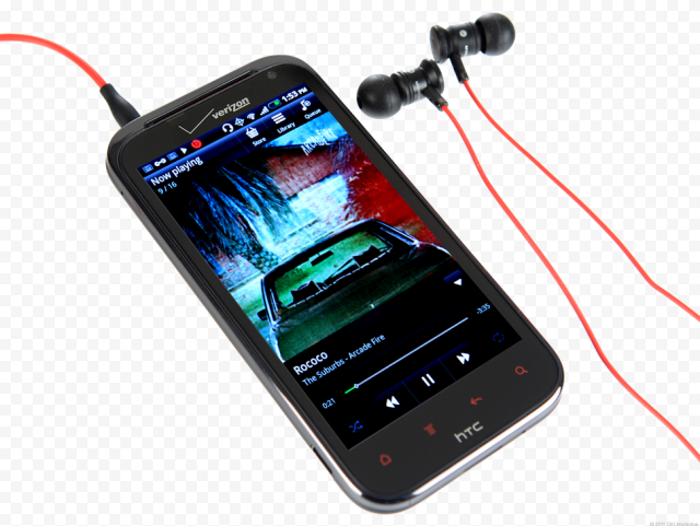 Mobile Earphone Transparent PNG