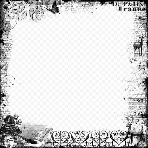 Antique Border PNG HD