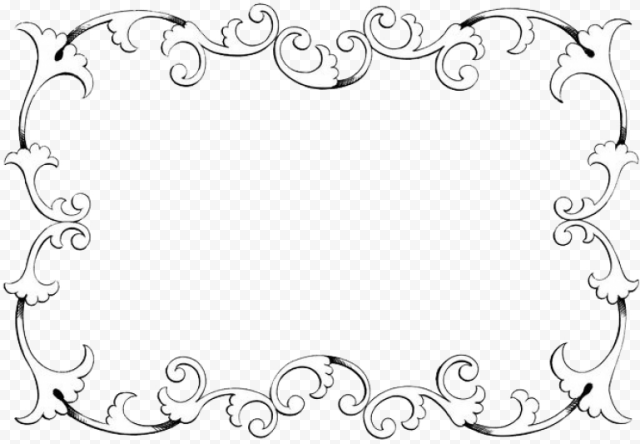 Antique Border PNG Photos