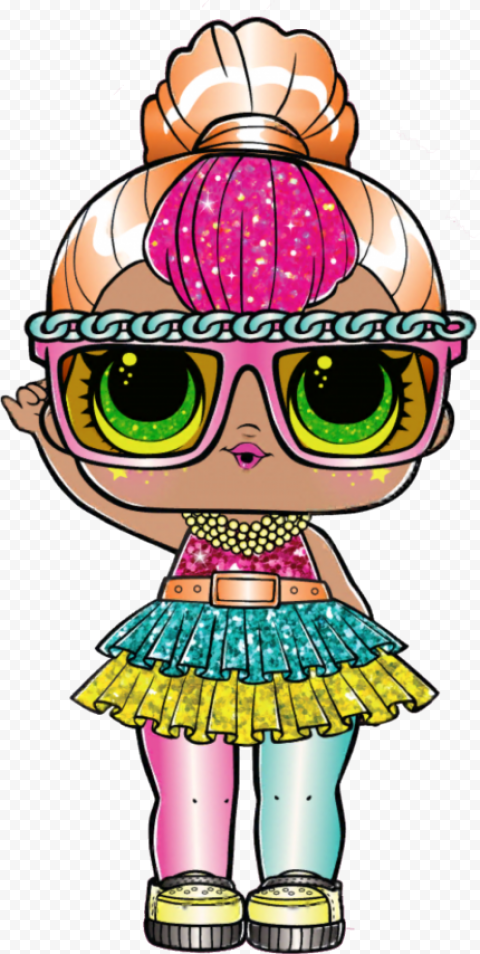 neon qt lol doll