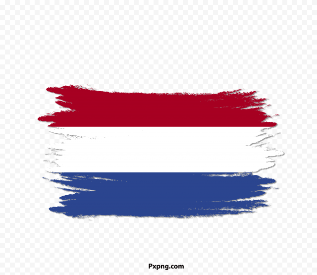 HD PNG Netherlands  Flag With Brush Transparent Image